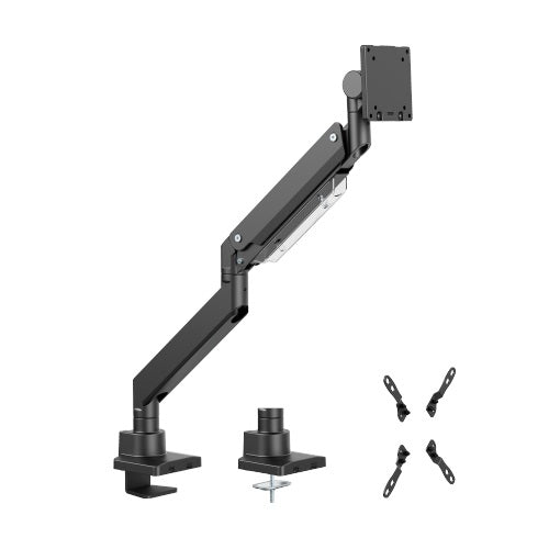 Brateck LDT80-C012 SUPER HEAVY-DUTY GAS SPRING MONITOR ARM For most 17'~57' Monitors, Fit Curved Monitor, Matte Black Brateck LDT80-C012 SUPER HEAVY-DUTY GAS SPRING MONITOR ARM For most 17'~57' Monitors, Fit Curved Monitor, Matte Black